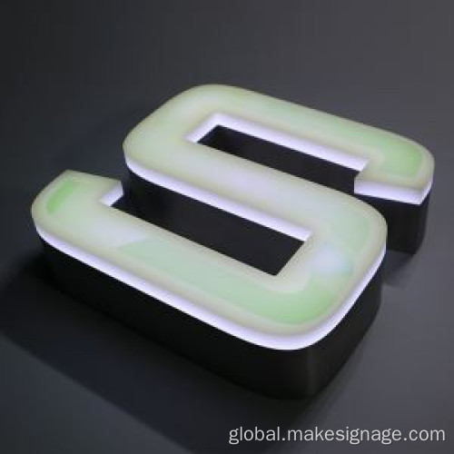 Custom Aluminum Frontlit LED Channel Letters Aluminum Led Frontlit Channel Letter Supplier